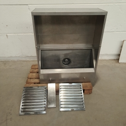 Hotte aspirante inox  - 100x120cm 